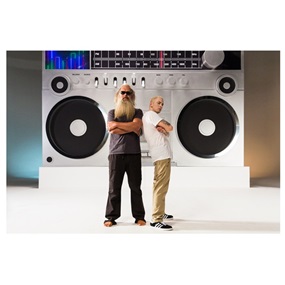 Eminem & Rick Rubin - Bezerk (44 x 66) by Jeremy Deputat
