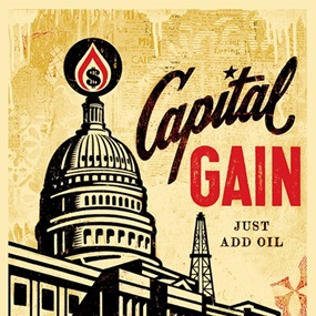 Capital Gain by Shepard Fairey