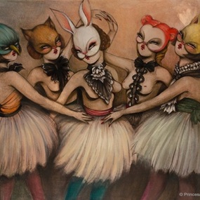 Bailarinas V (Queen-Sized Edition) by Miss Van