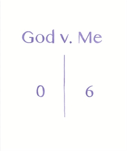God v. Me  by Brad Phillips