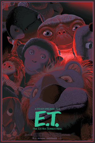 E.T. The Extra-Terrestrial  by Laurent Durieux