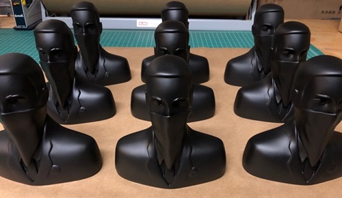 ABCNT Sculpture (Flat Black Resin) by Abcnt