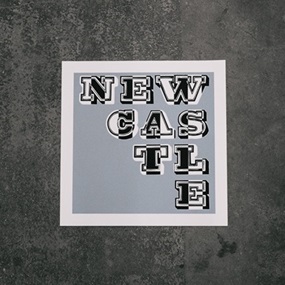 Newcastle (Forever) by Ben Eine
