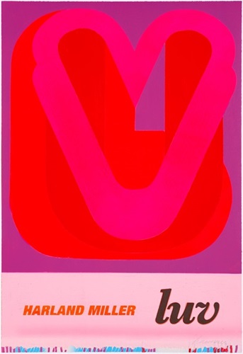 LUV  by Harland Miller