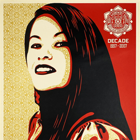 Merry Karnowsky 10th Anniversary by Shepard Fairey