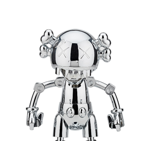 No Future Companion (Silver) by Kaws | Hajime Sorayama