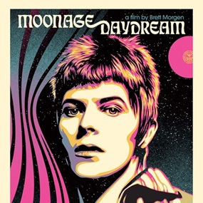 Moonage Daydream (Timed Edition) by Shepard Fairey