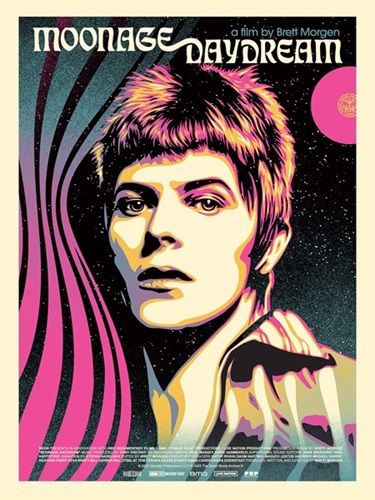 Moonage Daydream (Timed Edition) by Shepard Fairey