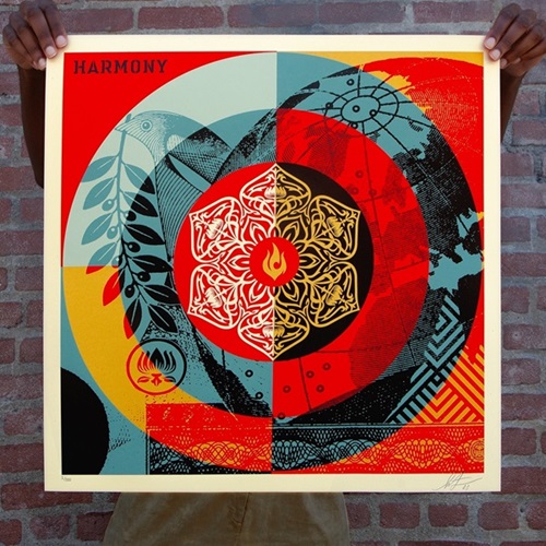 Global Harmony  by Shepard Fairey