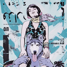 Paradise (Turquoise) by Faile