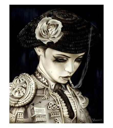 El Torero (The Bull-Fight-Her II)  by Brian Viveros