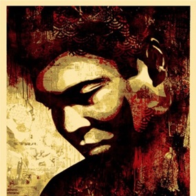 Ali Canvas Print by Shepard Fairey