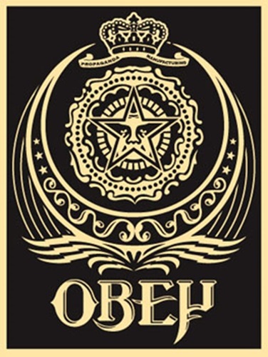 Ankara (Black) by Shepard Fairey