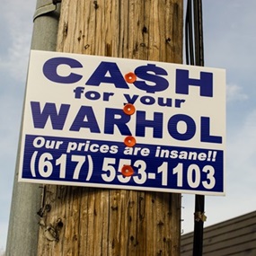 Crazy Eddie (White) by Cash For Your Warhol