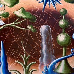 Earthworld by Kenny Scharf