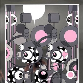 Skate Monkey (Noir Variant) by Dalek