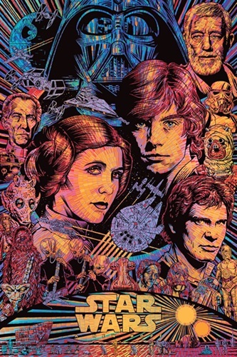 Galactic Journey (Rainbow Foil Variant) by Todd Slater