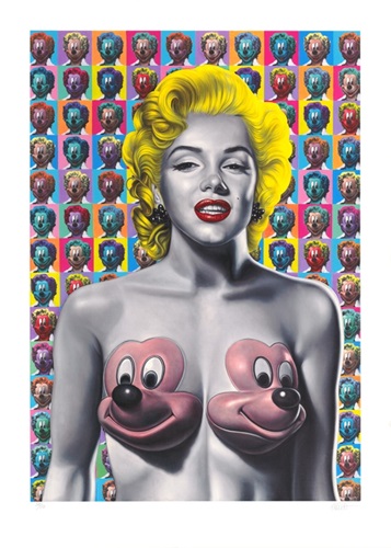 Pop Marilyn Mickeys  by Ron English