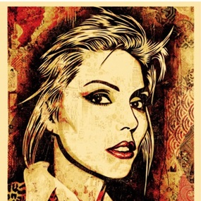 Debbie Harry Canvas Print by Shepard Fairey