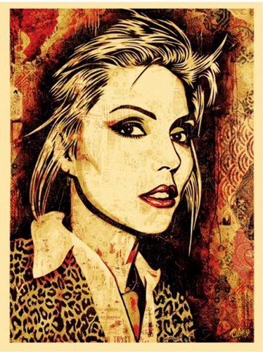 Debbie Harry Canvas Print  by Shepard Fairey