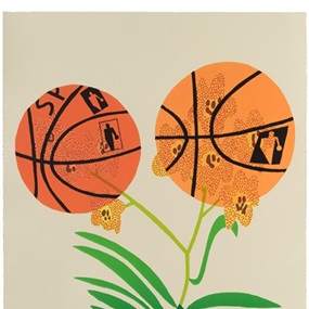 Double Basketball Orchid (State 1) by Jonas Wood