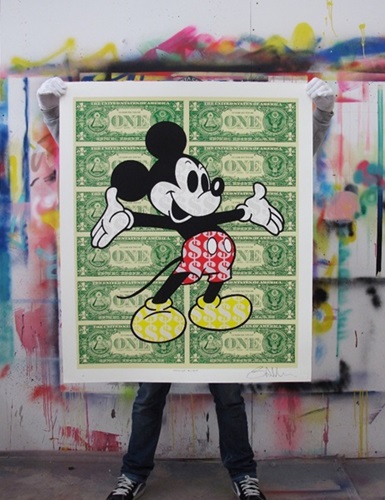 Mickey Money (Monster Mickey) by Ben Allen