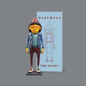 The Giant (Light Blue Version) by Os Gemeos