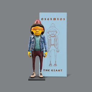 The Giant (Light Blue Version) by Os Gemeos Editioned artwork