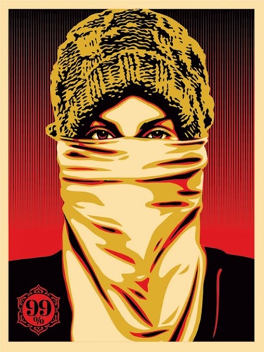 Occupy Protestor  by Shepard Fairey