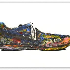 Shoe (Black) by Mr Brainwash