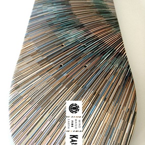 Fire Skate Deck by Kai & Sunny