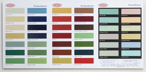 Colour Chart (H2) by Damien Hirst