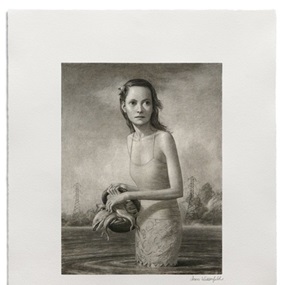 The Fish Gatherer by Aron Wiesenfeld