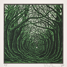 Secret Green Holloway by Stanley Donwood