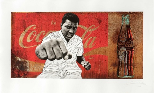 Ali Punches On Coke  by Pakpoom Silaphan