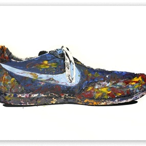 Shoe (Light Blue) by Mr Brainwash