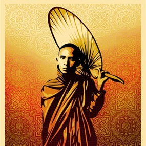 Burmese Monk by Shepard Fairey