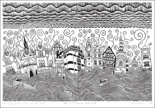 Fleet Street Apocalypse (First Edition) by Stanley Donwood