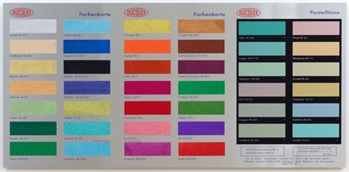 Colour Chart (H3 (Glitter)) by Damien Hirst