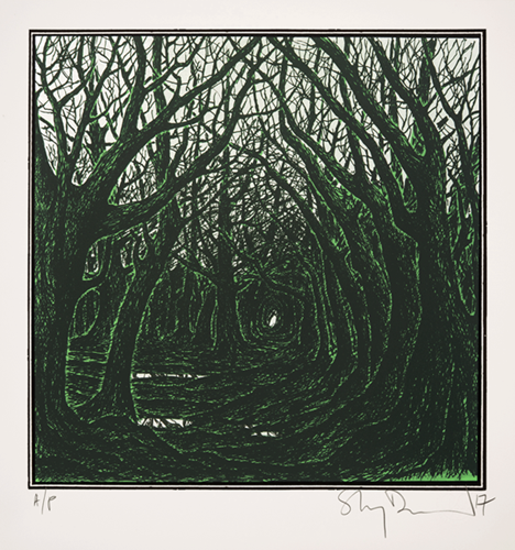 Secret Green Wood  by Stanley Donwood