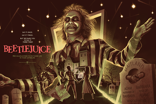 Beetlejuice (Variant) by Matt Ryan Tobin
