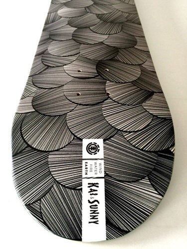 Earth Skate Deck  by Kai & Sunny