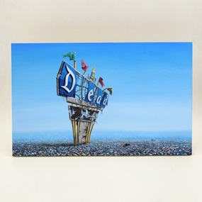 Disneyland Sign - "Dead" by Jeff Gillette