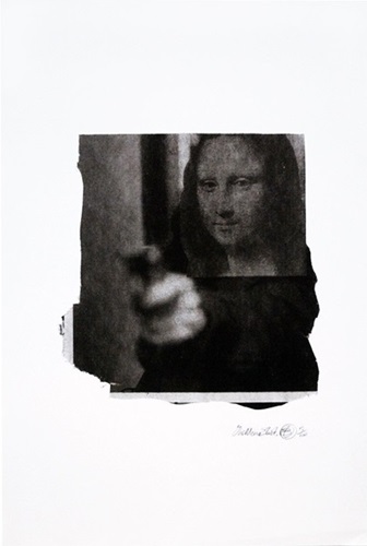 Mona Shot (Black & White) by Nick Walker