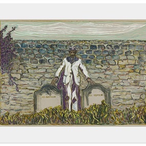 Touching Two Grave Stones by Billy Childish
