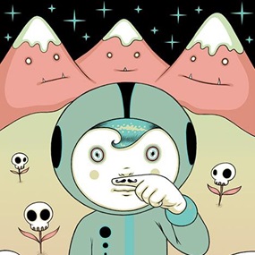 Lucius And His First Mustache Finger by Tara McPherson