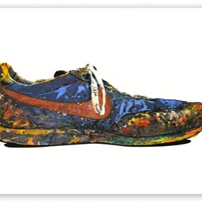 Shoe (Red) by Mr Brainwash