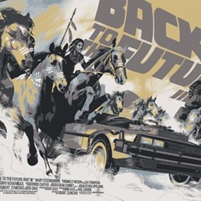Back To The Future Part III (Variant) by Matt Taylor