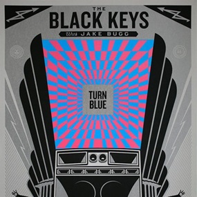 Black Keys Turn Blue by Shepard Fairey