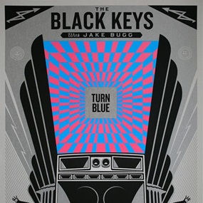 Black Keys Turn Blue by Shepard Fairey